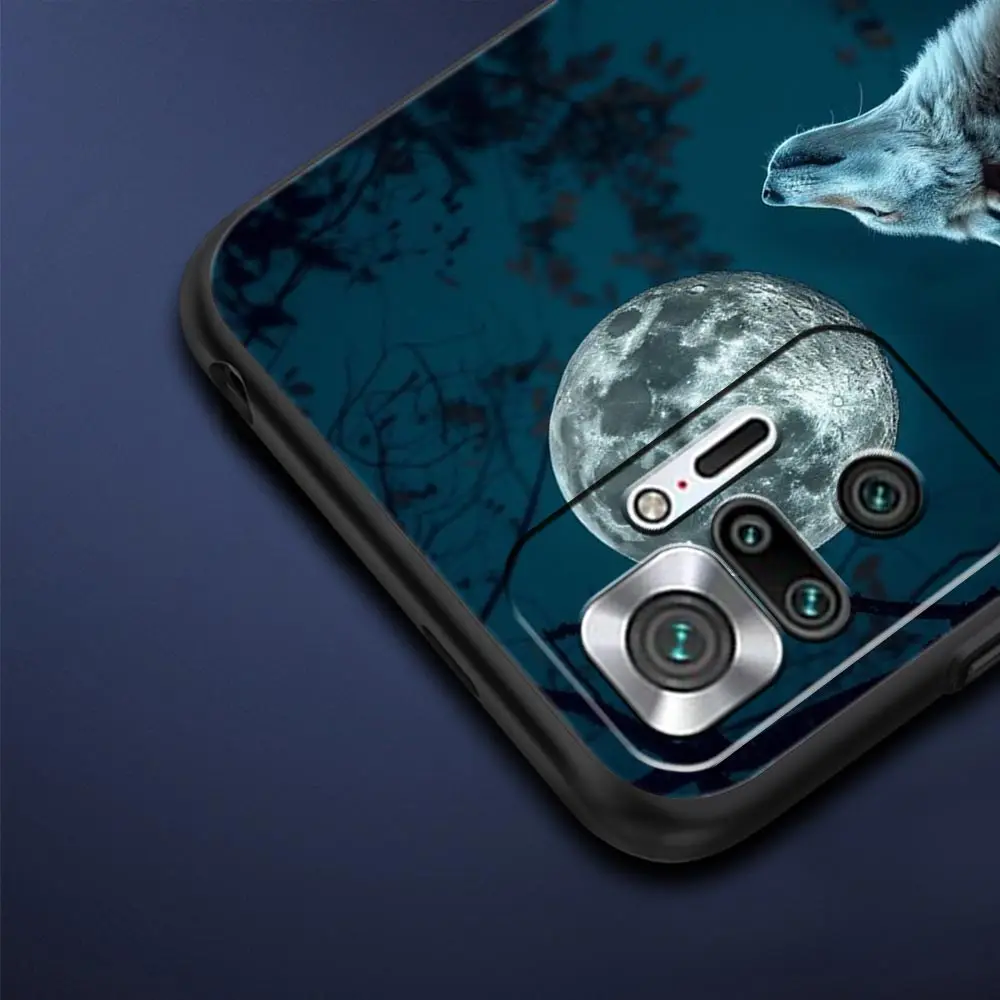 Funda de teléfono The Wolf para Xiaomi Redmi Note 14 13 12 5G 9S 9 10 11 Pro Plus 9T 14C 13C 12C 10C 9C 9A funda de silicona suave - imagen 2