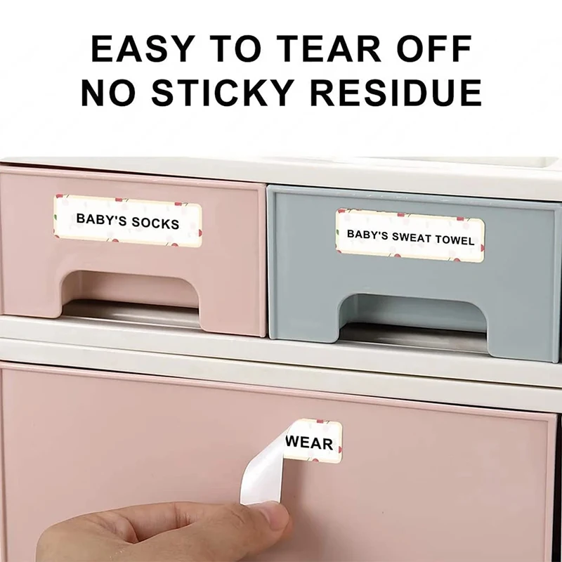 Niimbot D11/D101/D110 Mini impresora portátil cinta blanca papeles adhesivos impermeable Anti-aceite sin pegamento impresora de etiquetas térmicas nuevo - imagen 5