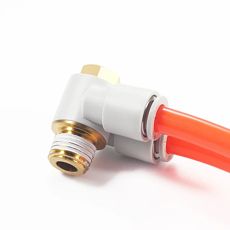 Rama neumática macho KQ2Z KQ2ZF codo hexagonal KQ2ZF04-01S KQ2ZF06-M5 KQ2ZF06-M6 KQ2ZF06-01S KQ2ZF06-02S KQ2ZF08-01S KQ2ZF08-02S - imagen 2