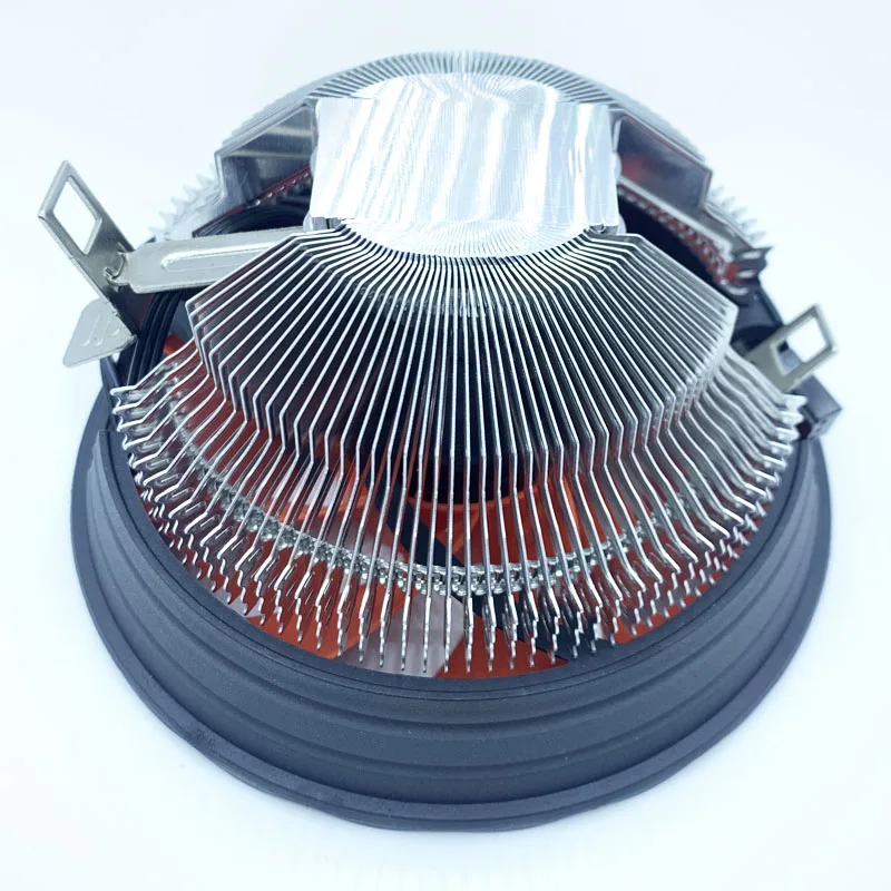 Ventilador de refrigeración de CPU para ordenador de escritorio, radiador silencioso de 3 pines para Intel LGA 1150, 1151, 1155, 1156, 1200, 1700, X99, X79, AMD AM3, AM4 - imagen 5