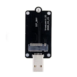 Adaptador M.2 B Key NGFF a USB con Ranura SIM para Módulos WWAN 3G 4G