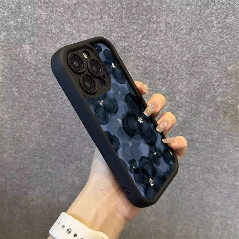 Funda de teléfono con cielo estrellado, carcasa de silicona suave para iPhone 11, 12, 13, 14, 15 Pro Max, X, XS Max, XR, 7, 8, 15Plus, SE2020 - imagen 4