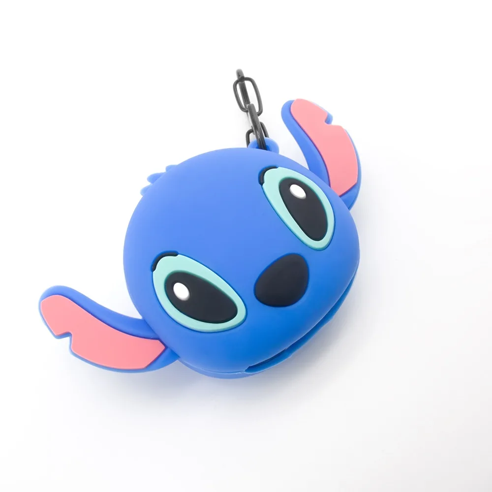 Funda para auriculares de dibujos animados de Disney Stitch para Samsung Galaxy Buds 2/Live/Pro, funda protectora de silicona suave para Samsung con gancho - imagen 5