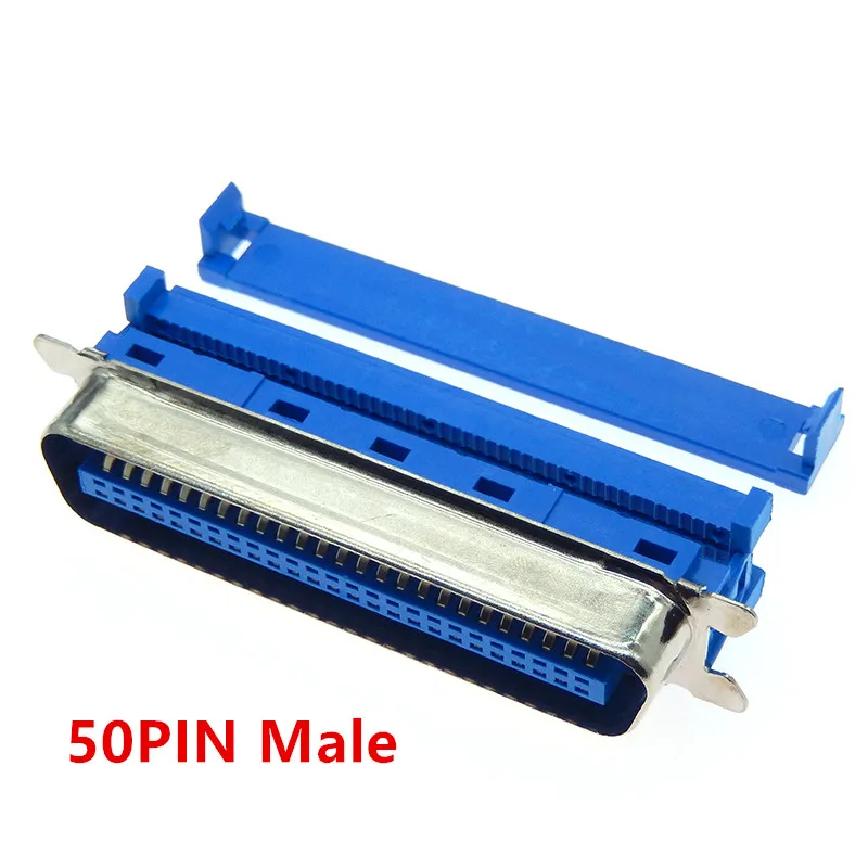 Conector centrónico serie 57, 1 piezas, 36P, 50P, macho, hembra, tipo IDC, puerto de impresora de montaje para Cable de cinta - imagen 5