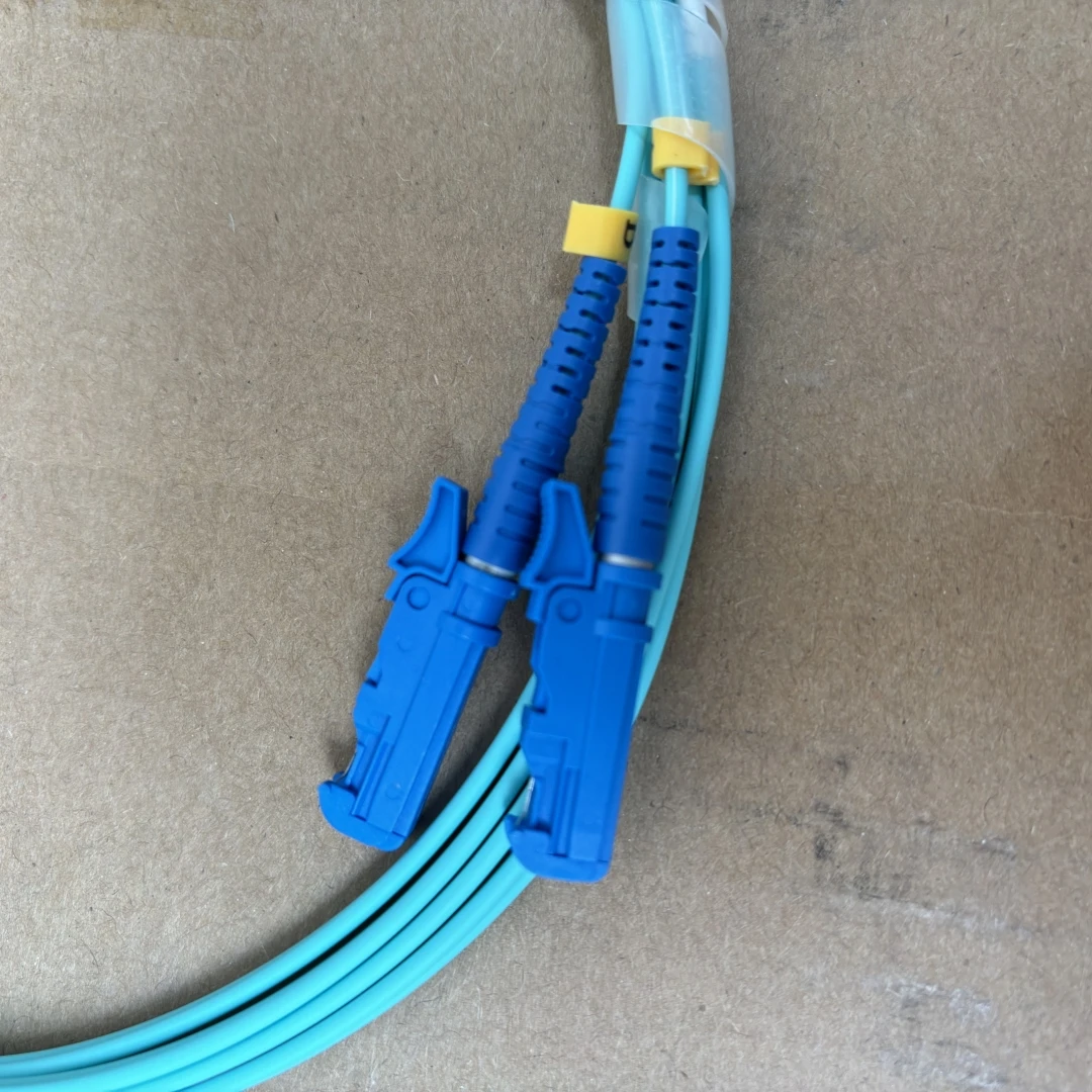 Cable de conexión de fibra E2000 dúplex 1M-100M OM3 OM4 LC FC ST APC SM 5m 10m 3m 7m 20m 30m 40m 50m 100m puente óptico 2 núcleos de doble fibra - imagen 4