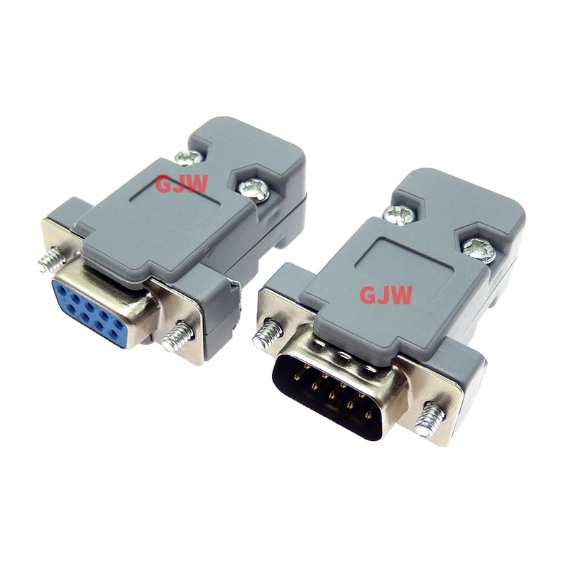 Conector DB9 - Vista lateral del conector macho