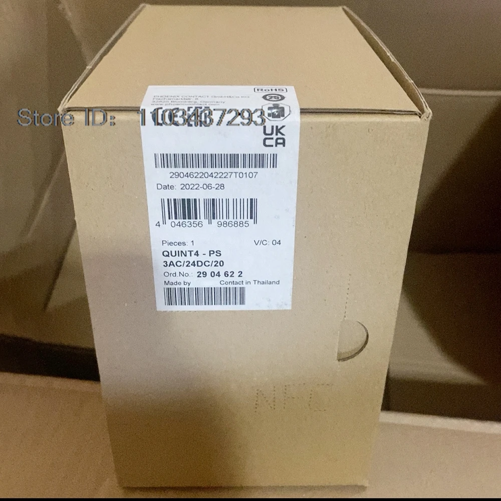 Nuevo para Phoenix QUINT POWER (reemplazar: 2938727) 24VDC/20A fuente de alimentación conmutada QUINT4-PS/3AC/24DC/20 2904622 - imagen 5