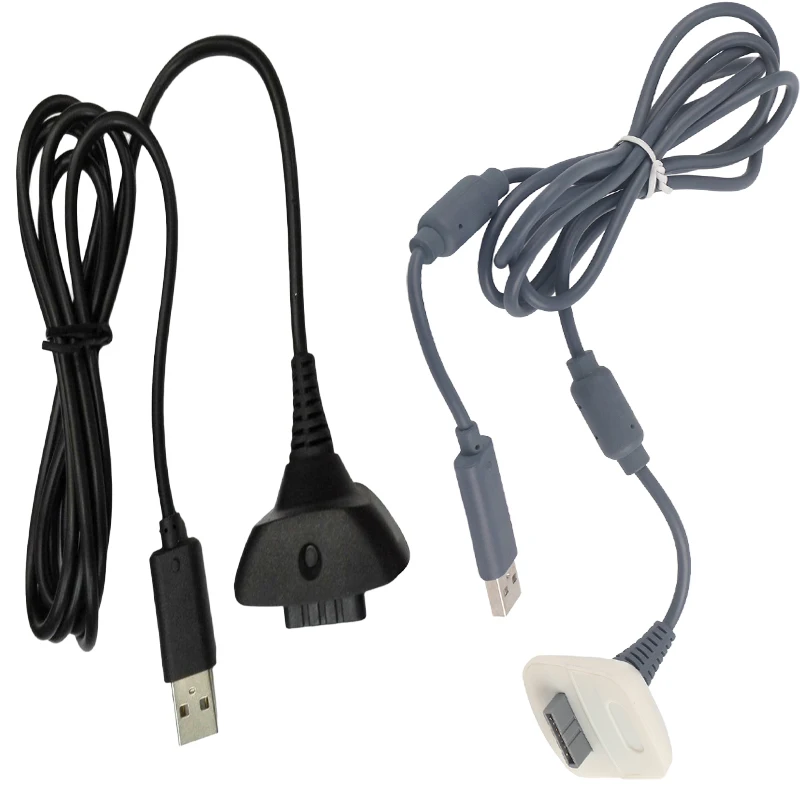 Cable de carga para mando de mando, Cable de carga USB para mando de juego inalámbrico Xbox 360 con luces indicadoras - imagen 2