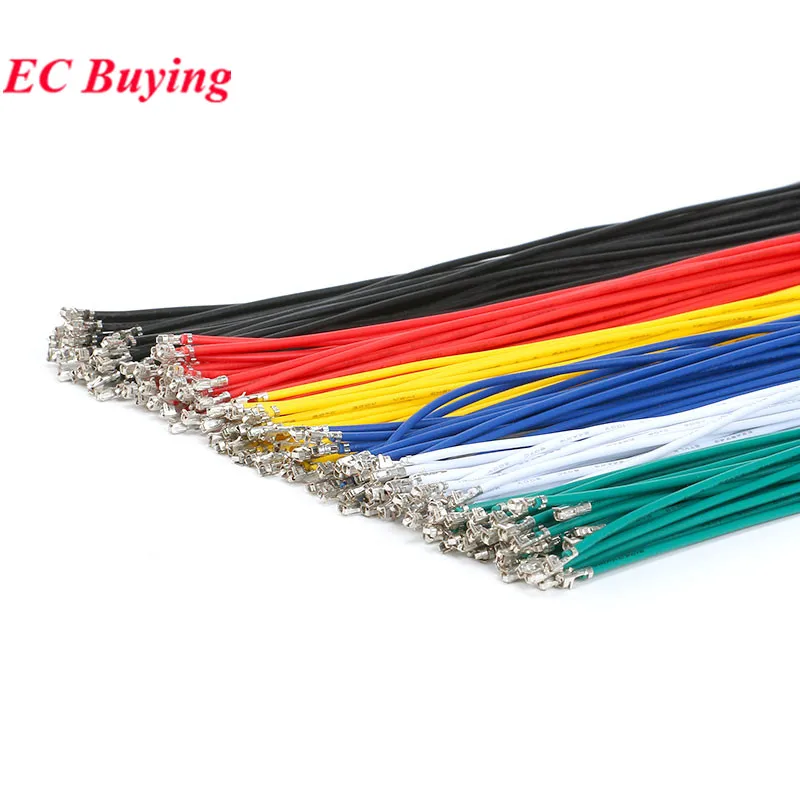 50 unids/lote XH2.54 Cable Terminal de cabezal de estaño único 2,54 200mm 20cm conector Cable electrónico línea de conexión 24AWG - imagen 2