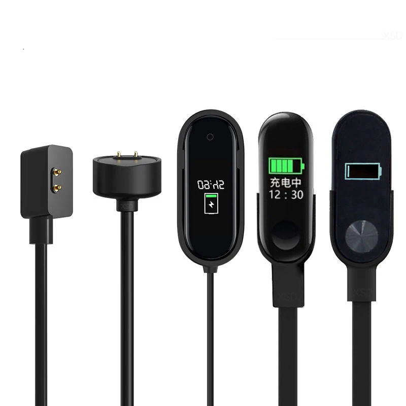 Cargador magnético para Xiaomi Mi Band 8 7 6 5 4 3 Cable de carga USB para MiBand 2 Cable de carga para cargadores de pulsera inteligente - imagen 2