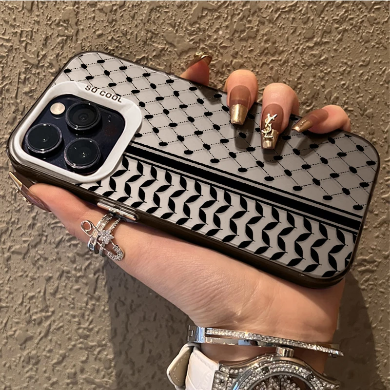 Funda rígida Hattah Keffiyeh para Samsung Galaxy A24 A33 A34 A14 A13 A23 A55 A15 A35 A25 A05 A05S 5G A54 A53 A32 A52 A52S - imagen 3