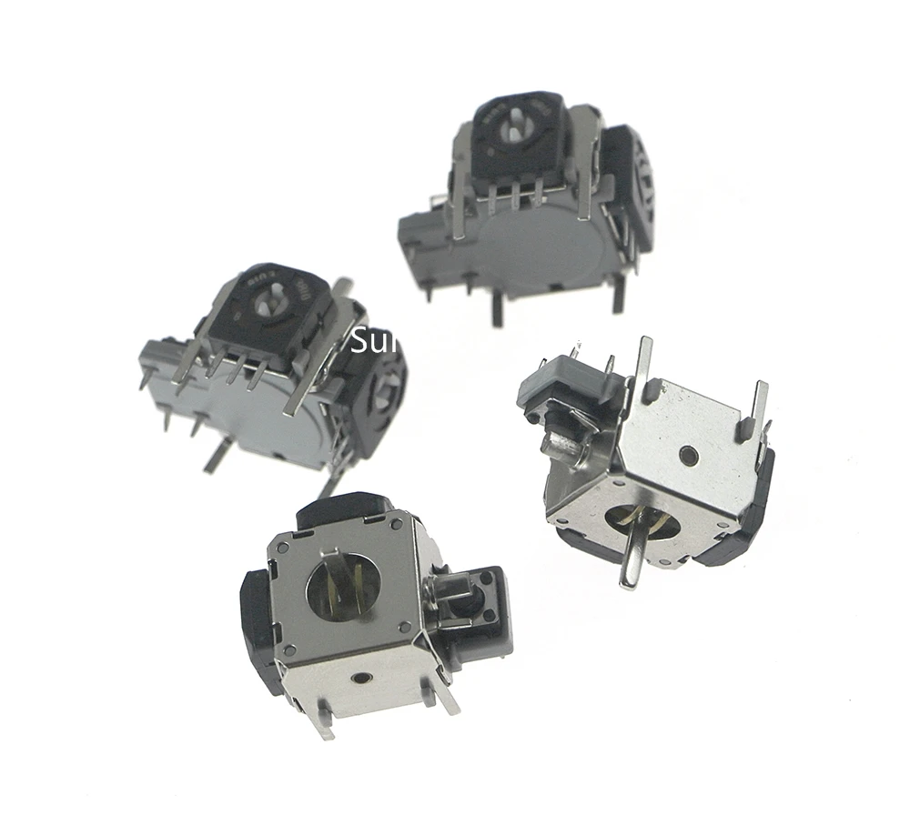 100 unids/lote para XBOX 360 Joysticks 3D palos analógicos de Metal Joystick analógico 3D para pieza de reparación de controlador PS2 - imagen 5