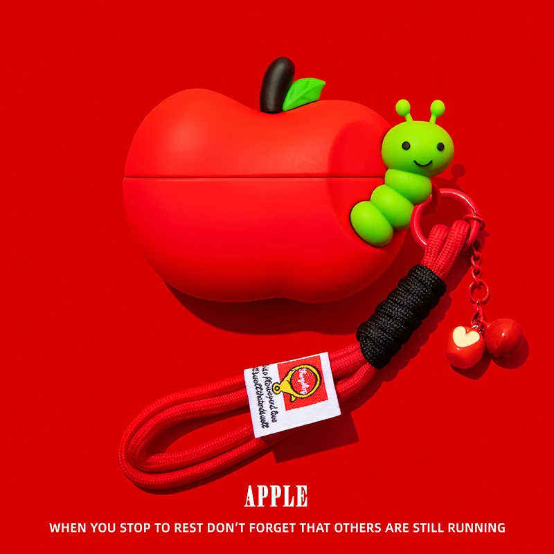Funda de fruta Caterpillar para AirPods 4 Airpod 1 2 3 Pro Pro2 auriculares Bluetooth caja de carga funda protectora para auriculares - imagen 2