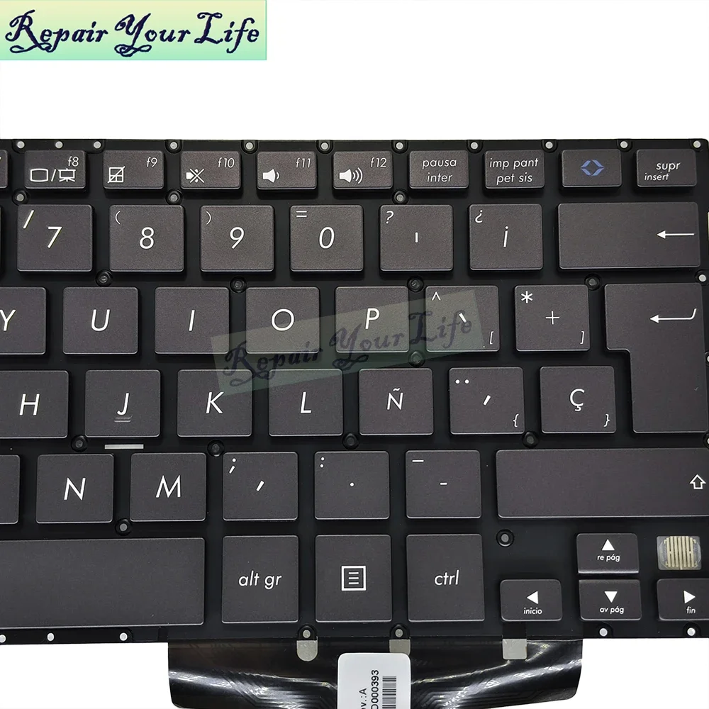 Teclado latino español UI para Asus TX300 TX300CA Transformer Book TX300C piezas de cuaderno Teclado 0KNB0-3627LA00 3627SP00 3627UI00 - imagen 4