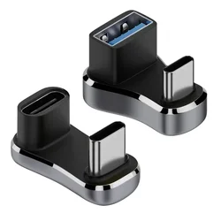 Adaptador USB-C Macho a Hembra PD 140W Carga Rápida para Steam Deck