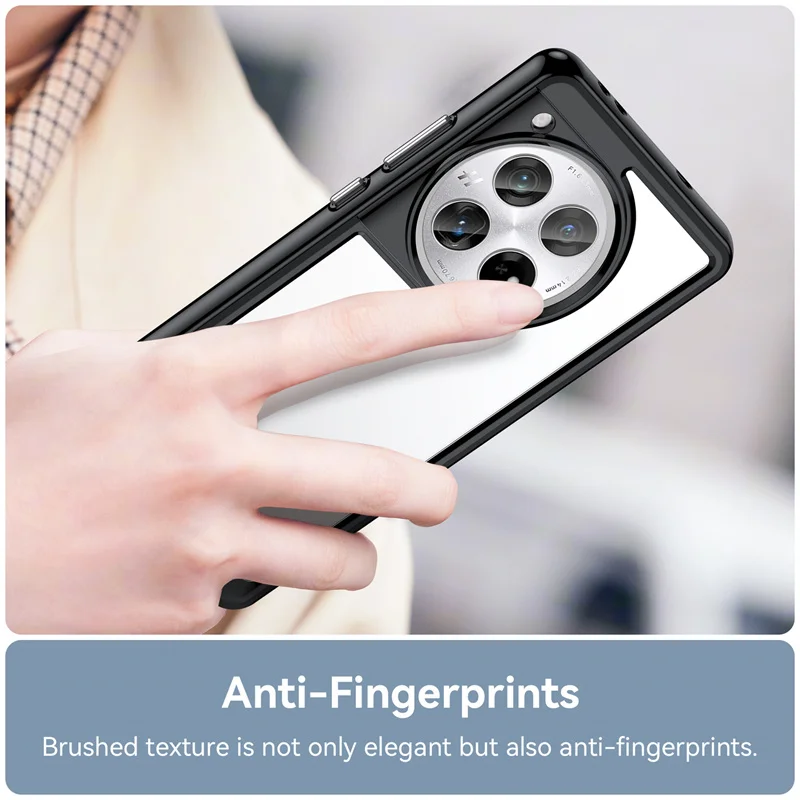 Funda transparente de TPU a prueba de golpes para OnePlus 13 12 13R 12R, Funda protectora con marco, Funda Coque Capa - imagen 3