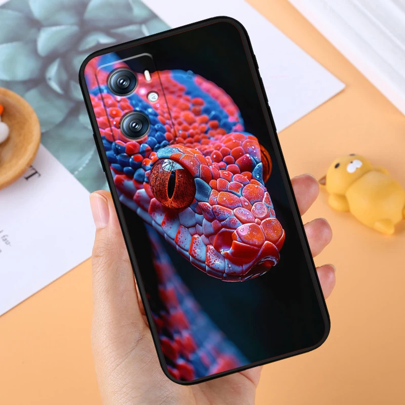 Diseño fresco de dragón serpiente para Xiaomi Redmi 9A 9C 9AT 10C 9 9T 10 12C 13C A3 12 K60 A1 K50 K40 5G funda de teléfono suave negra - imagen 3