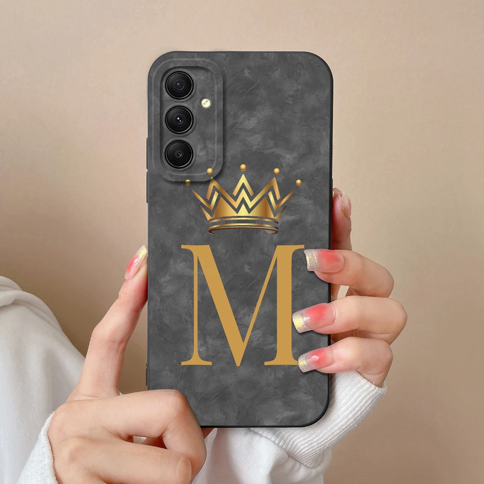 Para Samsung Galaxy A35 A55 Funda bonita con letras de Panda para Samsung A 55 Galaxy A 35 Funda trasera de silicona líquida suave - imagen 3