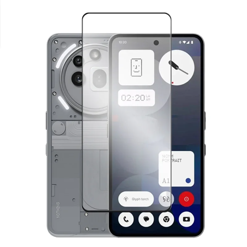 6 en 1 para nada teléfono 3a Pro vidrio para nada teléfono 1 2 3 2a 3a Pro 5G vidrio templado 2.5D cubierta completa pegamento Protector de pantalla - imagen 5
