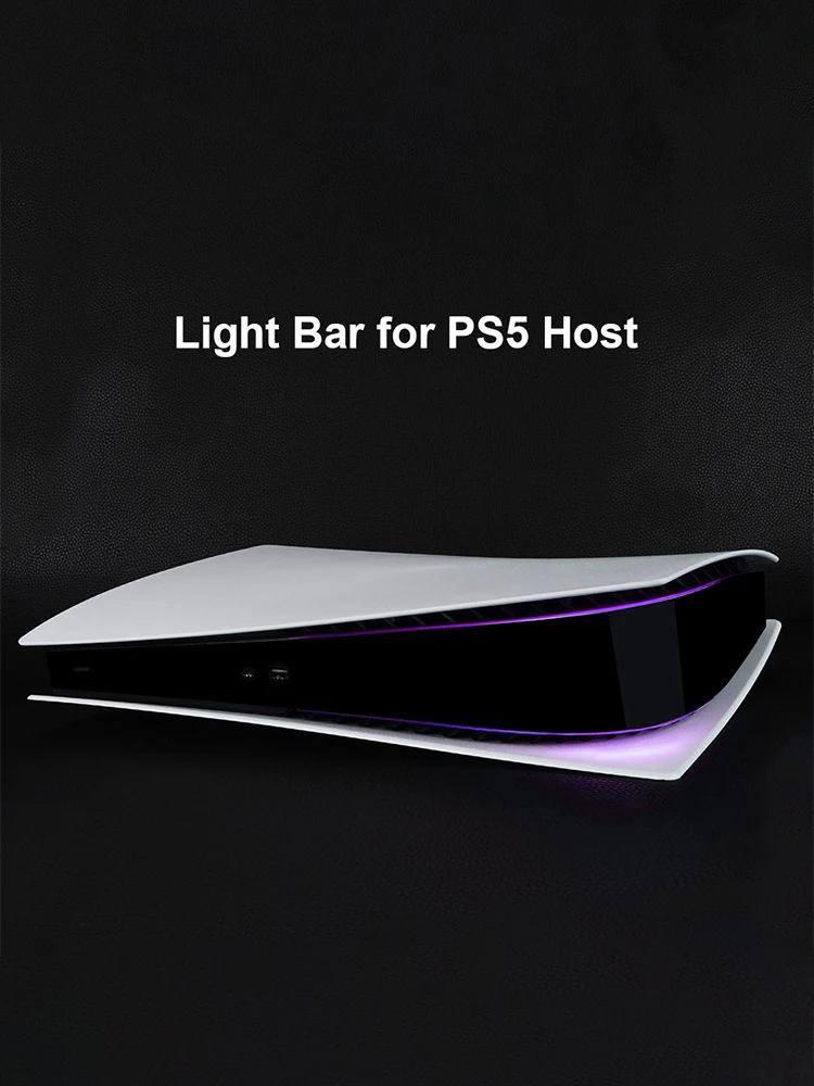 Barra de luz autoadhesiva, pegatina LED, barra de luz luminosa, gran rendimiento para consola PlayStation 5, calcomanías de barra de luz - imagen 5