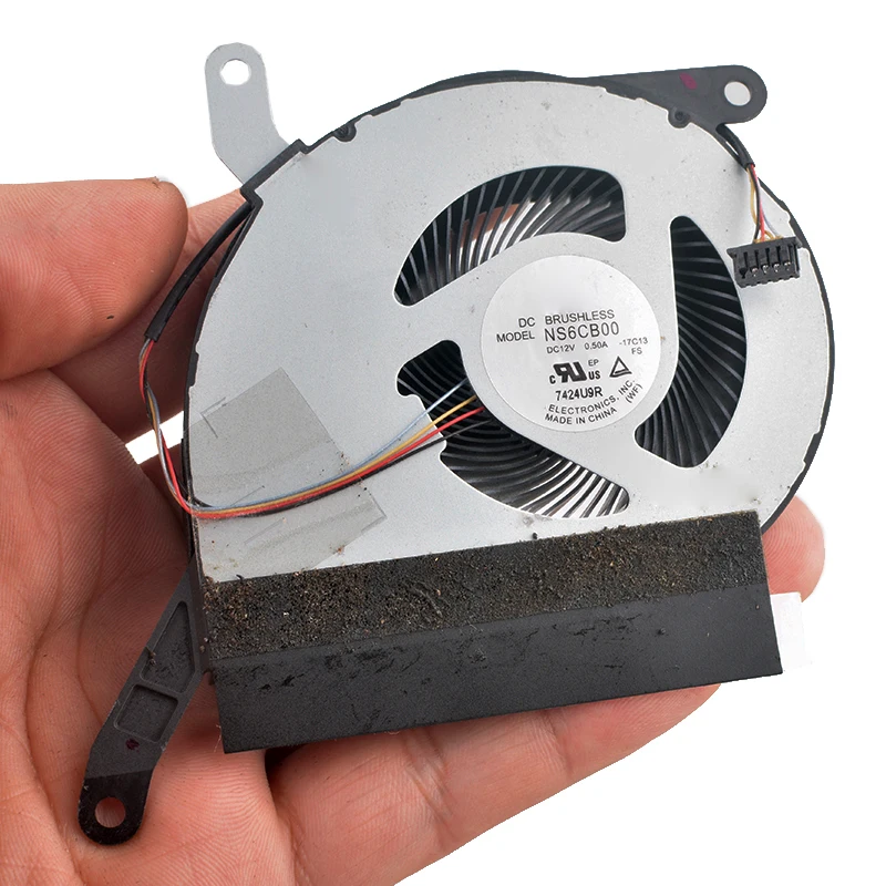 NS6CB00-17C13 DC12V 0.50A ventilador de refrigeración de 4 pines adecuado para la máquina todo en uno Surface Studio 2 de 28 pulgadas - imagen 5