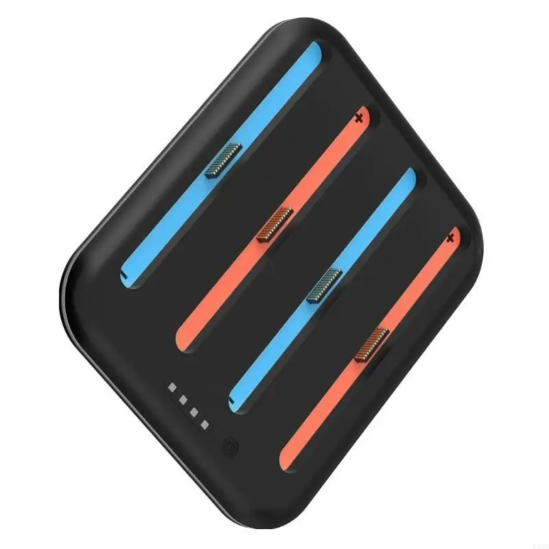 Illuminates Consols Controlador Cargando Dock Wall Mount Design 4 Slot Cargador rápido Adecuado para 2 Juego y3nd - imagen 5