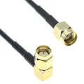 RPSMA M TO SMA M90