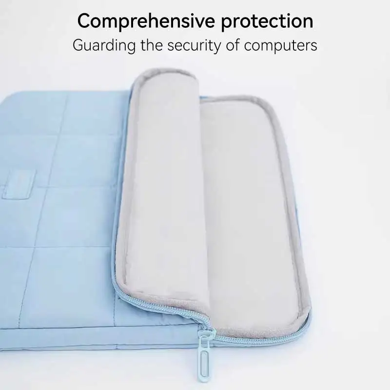 Funda para ordenador portátil de 14-15,6 pulgadas, bolsa para portátil a prueba de golpes, maletín para ordenador, funda para portátil de viaje, bolso, maletín - imagen 3