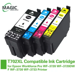 Cartucho de tinta compatible Epson 702XL para WorkForce Pro WF-3720