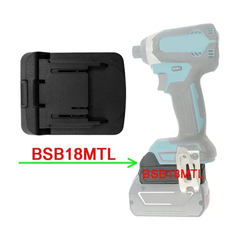 El convertidor del adaptador de batería BSB18MTL puede usar baterías de iones de litio Bosch de 18V para herramientas eléctricas de litio Makita de 18V - imagen 2