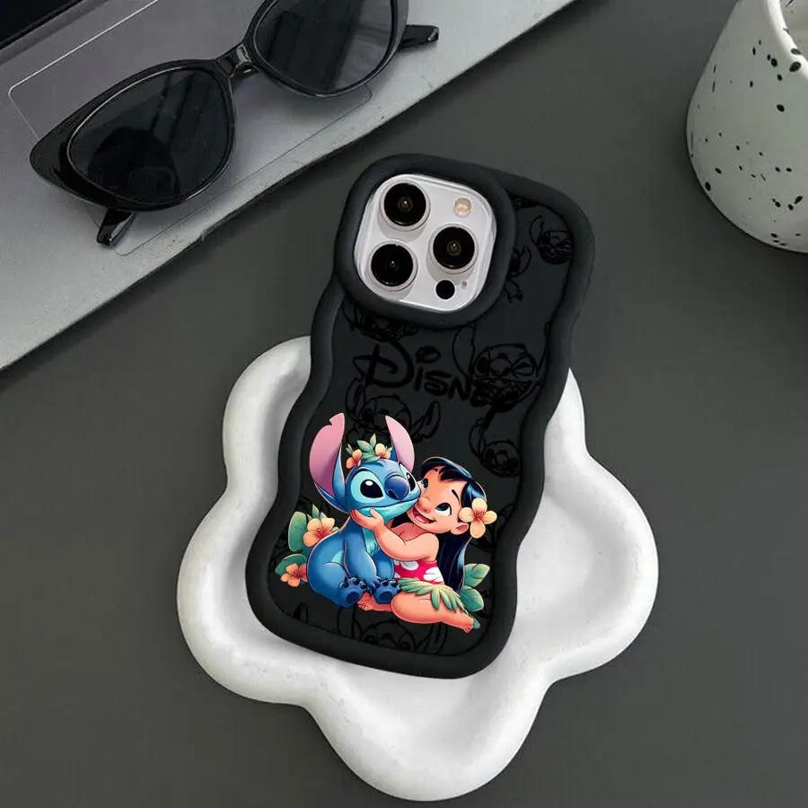 Disney Stitch Case for iPhone XR 14 17 Air 8 11 12 16 Pro Max 13 15 Plus Soft Phone Cover - imagen 3