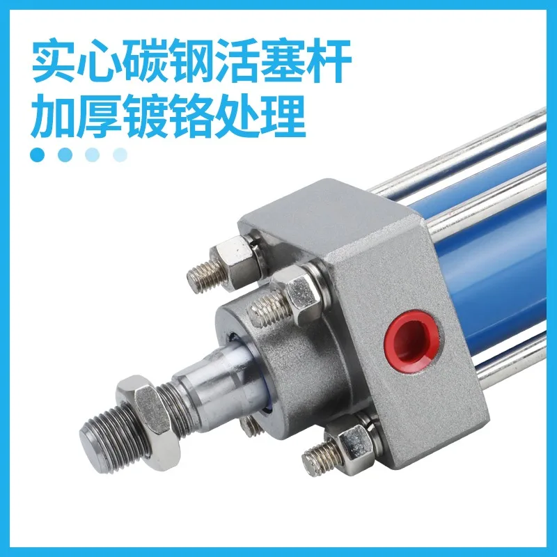 Cilindro de luz MOB50X25 50 75 100 125 150 175 200 250 Herramientas neumáticas Cilindro hidráulico ligero Serie MOB - imagen 4