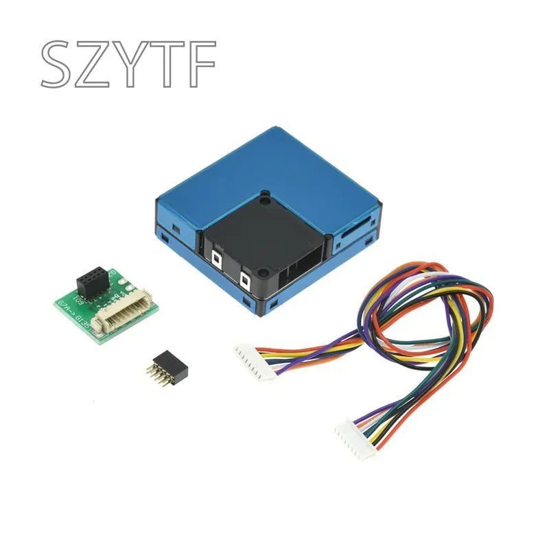 SENSOR de polvo láser PMSA003 de alta precisión, Sensor de concentración de polvo Digital, partículas de polvo, A003 con Cable