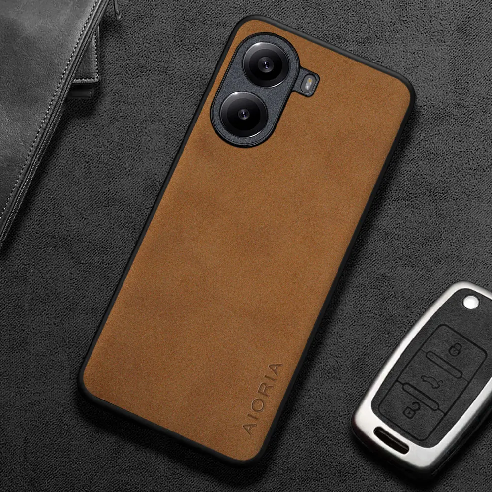 Para POCO X7 X6 X5 X4 X3 Pro NFC GT funda de teléfono de cuero PU duradera de moda para poco x7 pro - imagen 3