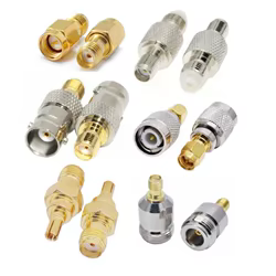 SMA SMB FME MCX BNC TNC N CRC9 conector macho hembra adaptador Terminal acoplador convertidor de conector Coaxial