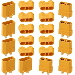 Conectores XT90H Macho Hembra Bala para Baterías LiPo y Motores RC