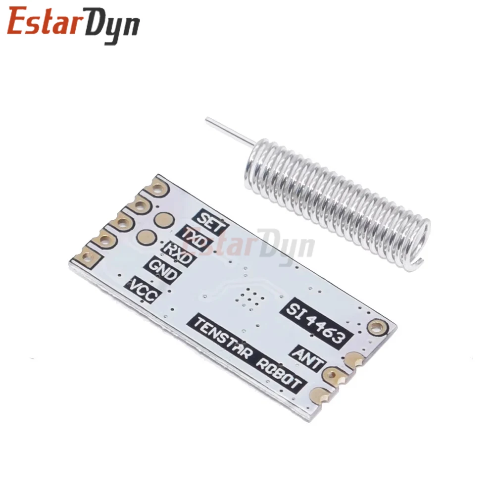 HC-12 433Mhz SI4438 Módulo de puerto serie inalámbrico 1000m con antena Reemplace Bluetooth - imagen 2