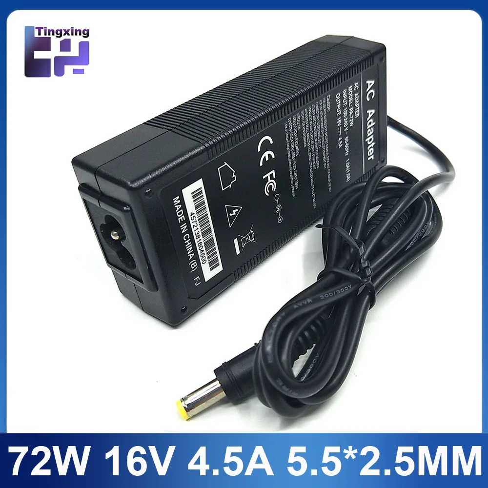 Cargador de fuente de adaptador de CA de 16V 4.5A 5,5*2,5 para IBM ThinkPad T20 T23 T30 T40 T40P T41 T41P T42 T42P T43 T43P