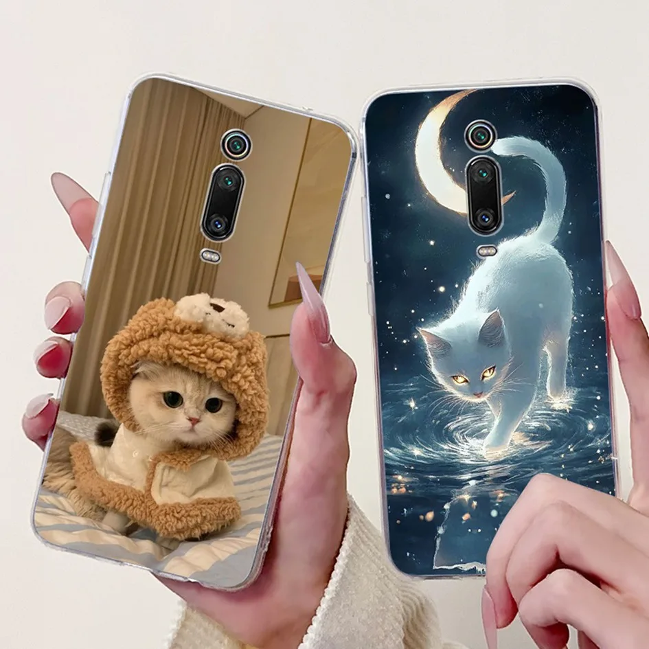 Para Xiaomi Mi 9T Funda moda flor Funda a prueba de golpes para Xiaomi Mi 9T Pro Redmi K20 Funda para RedmiK20 Pro Mi9T parachoques de silicona - imagen 3