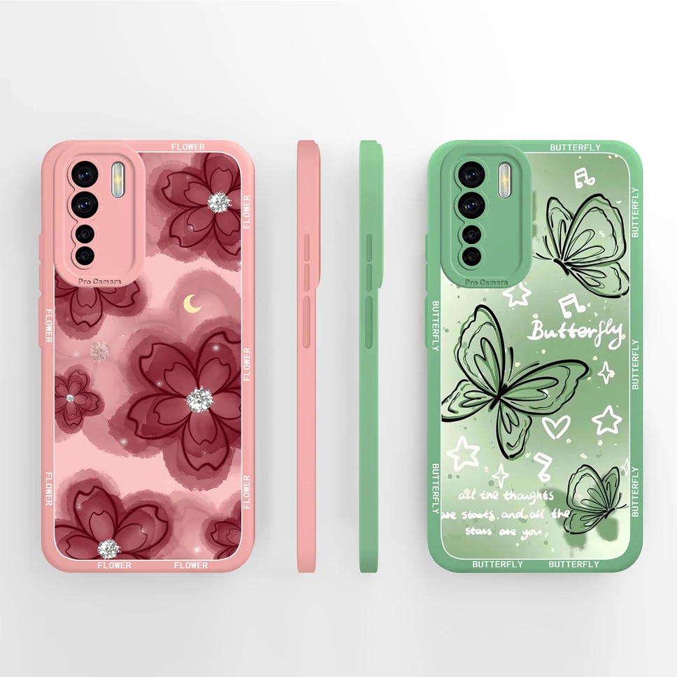 Funda de teléfono para Oppo Reno3 Pro 4G 5G, protección de cámara de dibujos animados, funda de silicona suave para Oppo Reno 3 Pro, parachoques de alta calidad - imagen 3