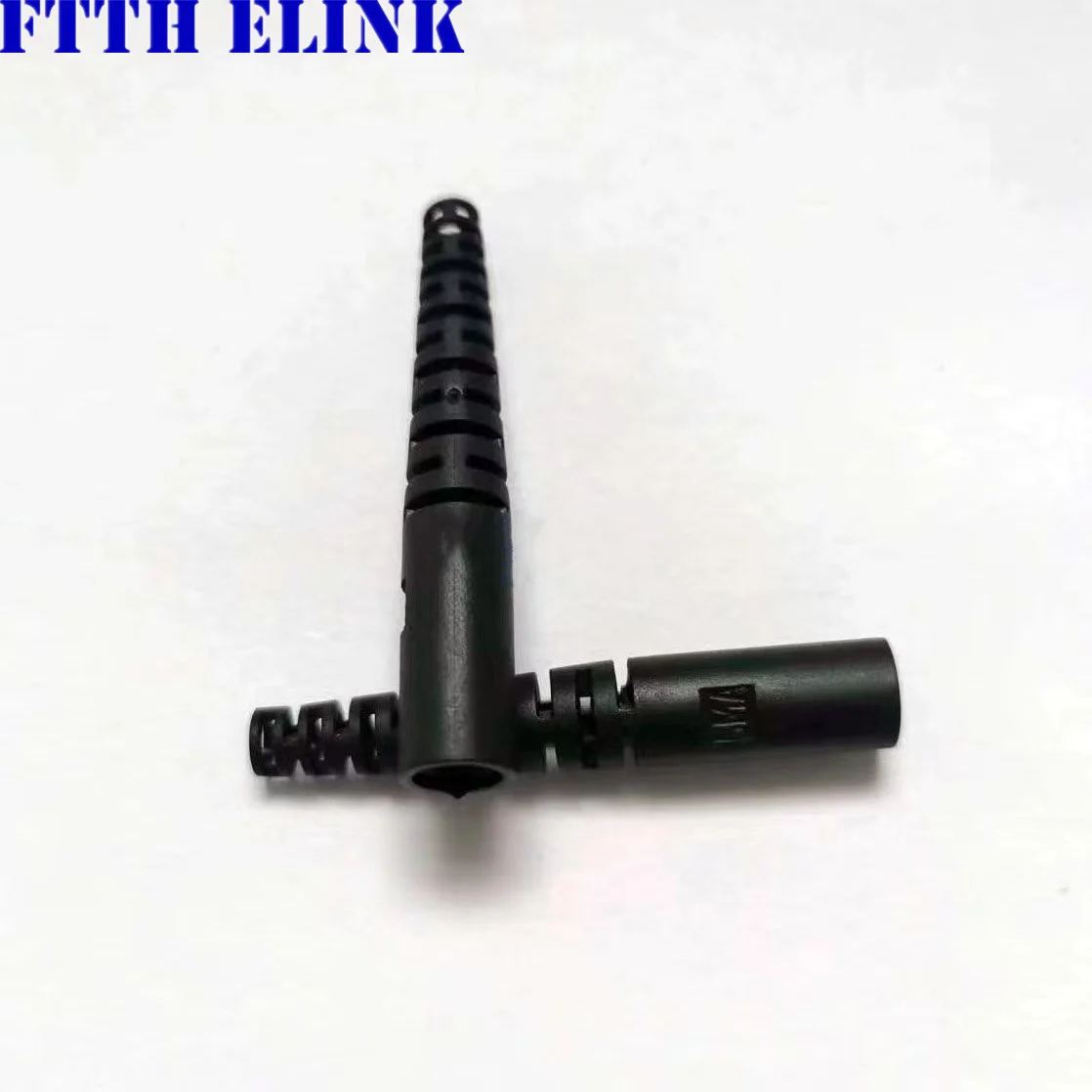 100 Uds SMA905 bota 3,0mm 0,9mm para conector de fibra óptica SMA funda trasera plástico negro envío gratis