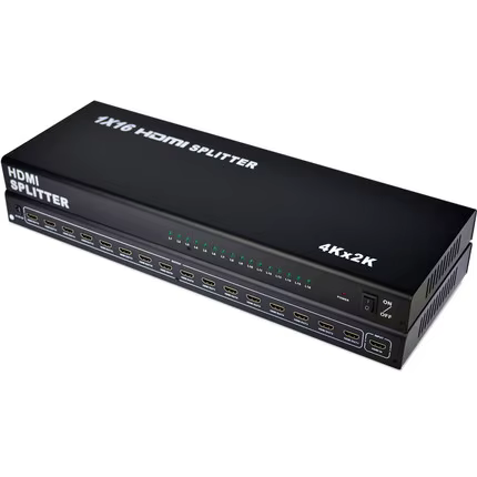 Divisor HDMI 4K 1x16 - 16 Salidas para Monitor y TV