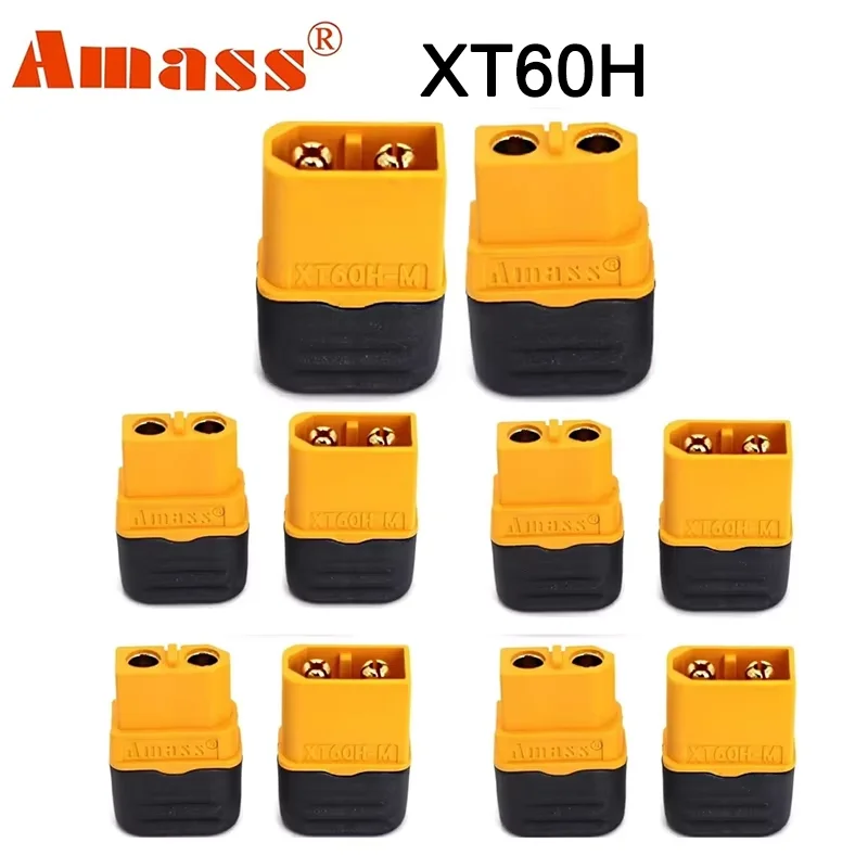 5 pares Amass XT90S XT90 XT60 XT60H XT30 MR30 MR60 MT30 MT60 XT60I XT60W XT60PW XT30PW enchufe tipo T XT150 AS150 EC5 - imagen 3