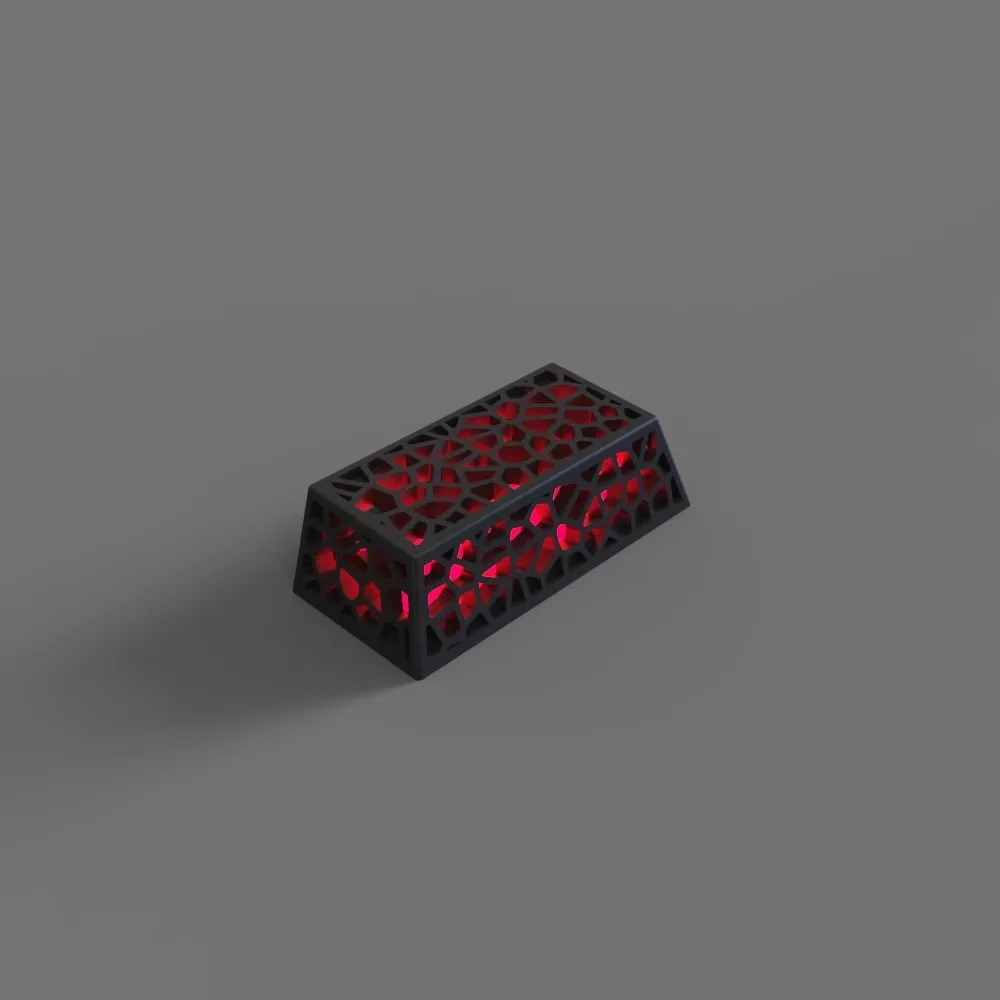 1 pieza de malla de perfil de cereza translúcido personalizado Keycap impresión 3D tapas de resina para teclado MX Switch ESC barra espaciadora Shift - imagen 2