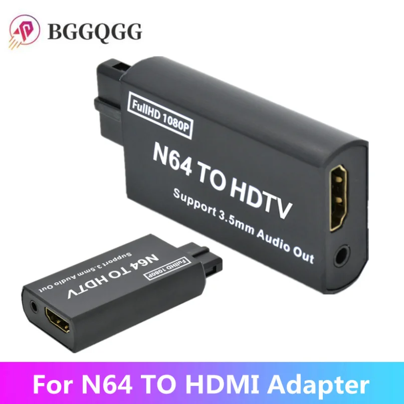 Adaptador HDMI Nintendo 64 / SNES / GameCube con Audio