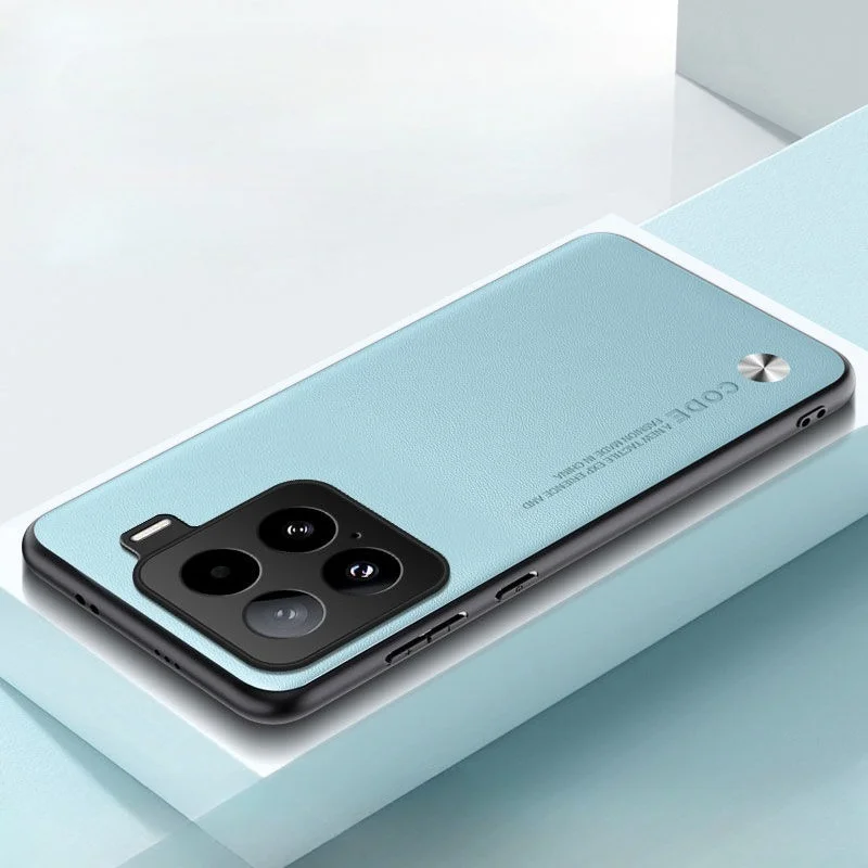 Para Xiaomi 15T 14T 15 14 S Pro Funda de lujo de cuero PU TPU PC sensación de piel contraportada para Xiaomi MI 15 T Pro Funda Coque a prueba de golpes - imagen 3