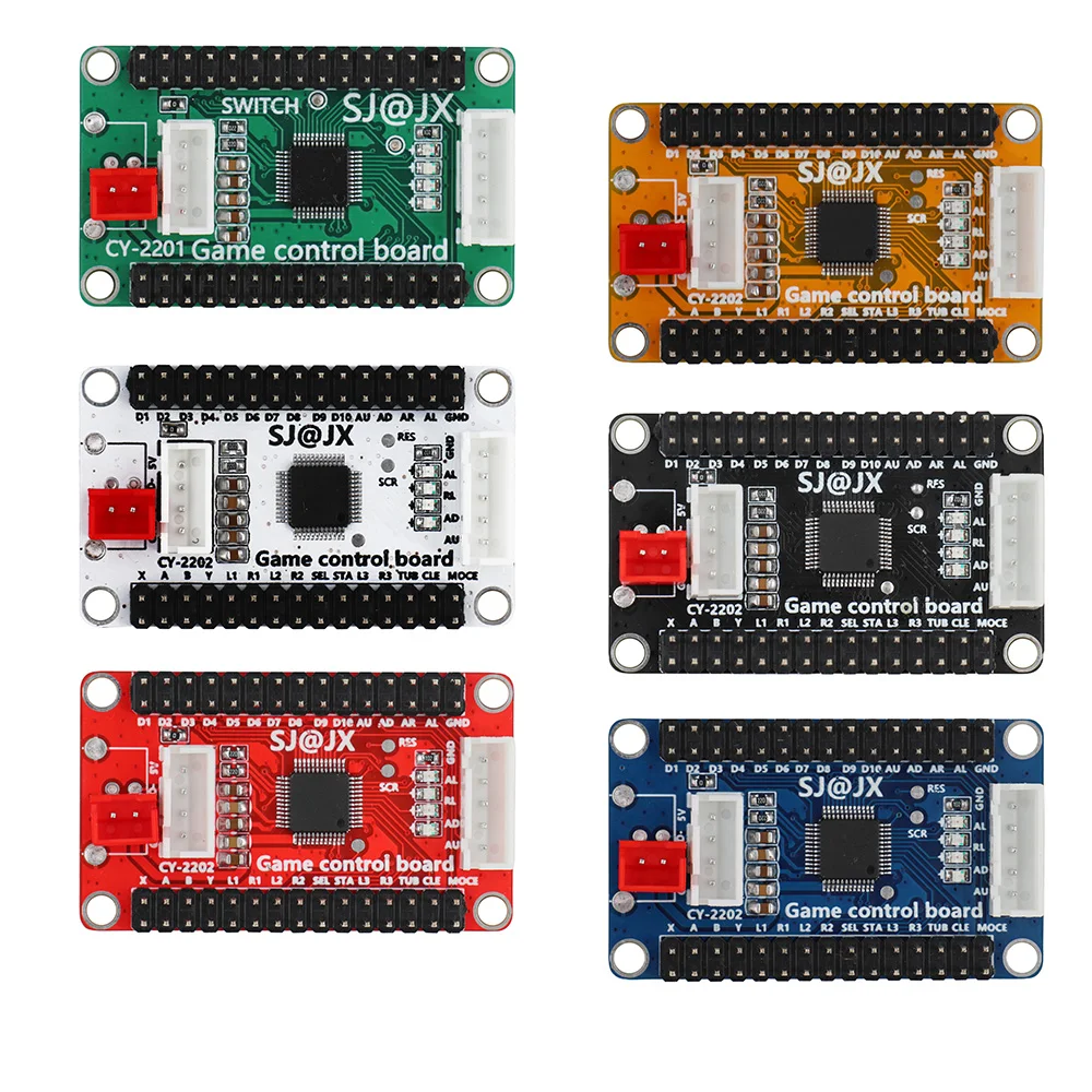 Placa codificadora USB Arcade Zero Delay DIY, compatible con PC, PS3 Raspberry Pi, Android, Hitbox con Joystick SANWA, Cable de Control de botón - imagen 3