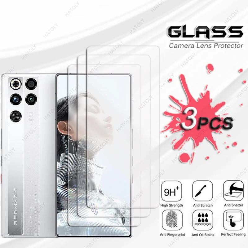 Para ZTE nubia RedMagic 11 Pro vidrio HD película protectora transparente Protector de pantalla para RedMagic 11 Pro Plus Protector de lente de cámara - imagen 2