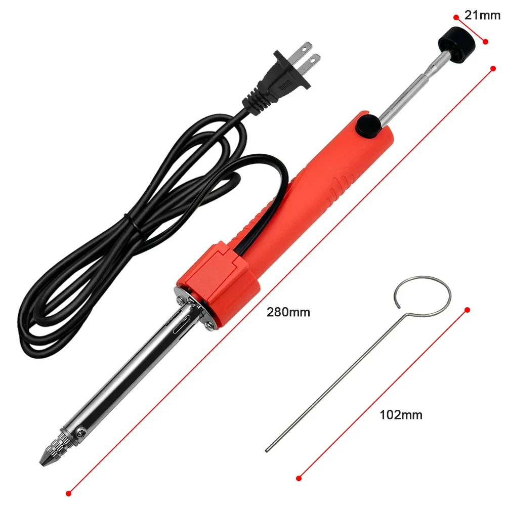 Bombas desoldadoras de calefacción eléctrica de 30W, dispositivo de eliminación de succión de estaño, herramienta de reparación de soldadura de hierro, 220V/110V