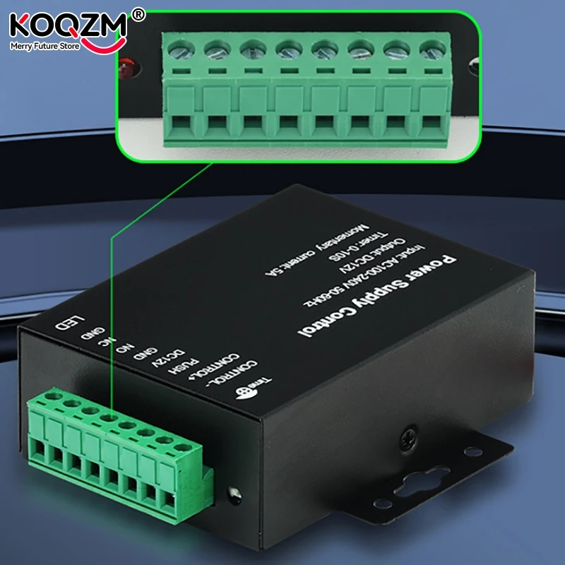 Sistema de Control de Acceso de puerta DC 12V, fuente de alimentación con interruptor 3A 5A AC 100 ~ 240V para cerradura eléctrica, sistema de Control de acceso de huellas dactilares RFID - imagen 3